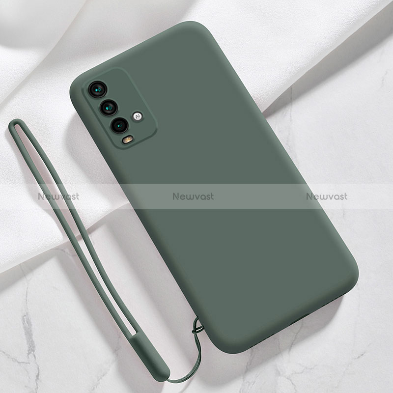 Ultra-thin Silicone Gel Soft Case 360 Degrees Cover YK6 for Xiaomi Redmi 9T 4G
