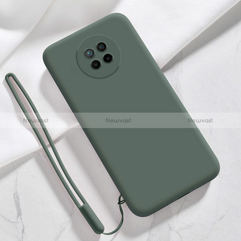 Ultra-thin Silicone Gel Soft Case 360 Degrees Cover YK6 for Xiaomi Redmi Note 9 5G