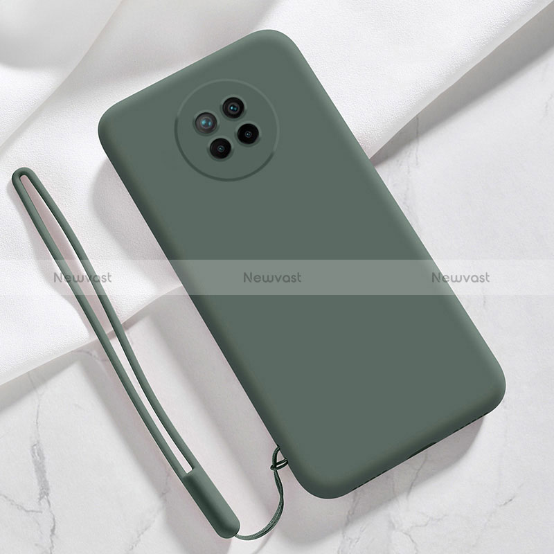 Ultra-thin Silicone Gel Soft Case 360 Degrees Cover YK6 for Xiaomi Redmi Note 9T 5G