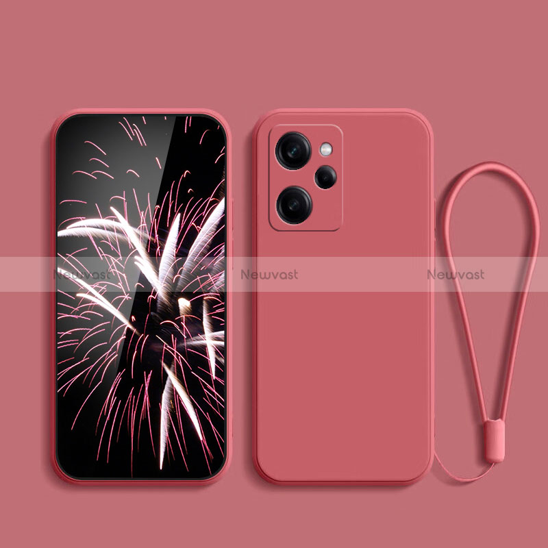 Ultra-thin Silicone Gel Soft Case 360 Degrees Cover YK7 for Xiaomi Redmi Note 12 Pro Speed 5G Red