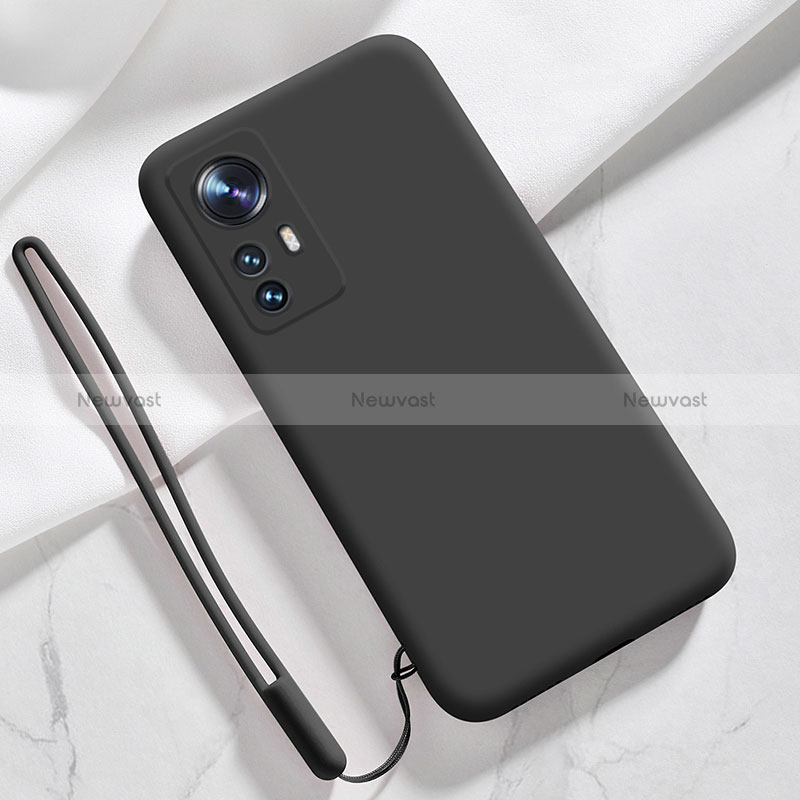 Ultra-thin Silicone Gel Soft Case 360 Degrees Cover YK8 for Xiaomi Redmi K50 Ultra 5G Black