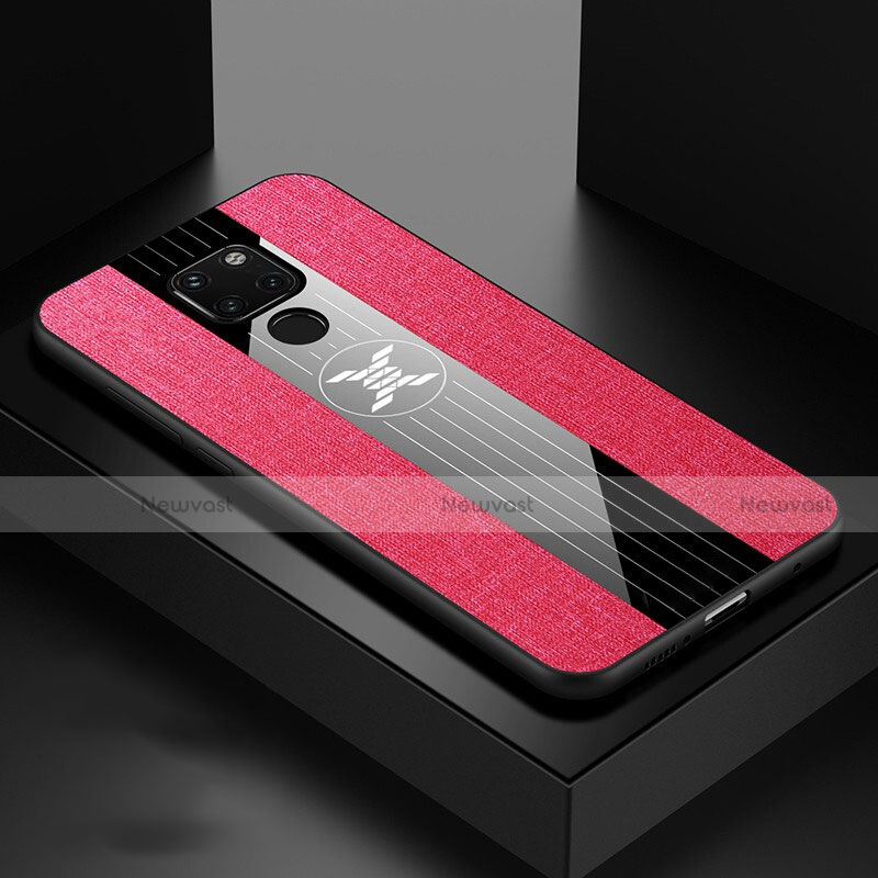 Ultra-thin Silicone Gel Soft Case 360 Degrees Cover Z01 for Huawei Mate 20 Red