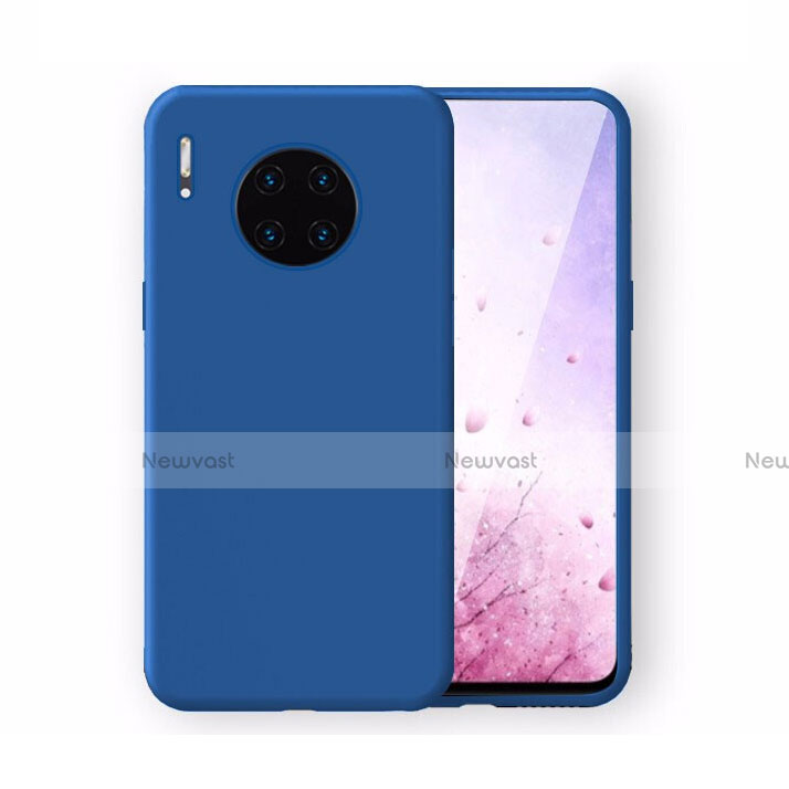 Ultra-thin Silicone Gel Soft Case 360 Degrees Cover Z04 for Huawei Mate 30 Pro 5G Blue