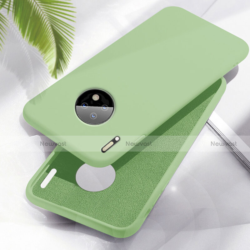 Ultra-thin Silicone Gel Soft Case 360 Degrees Cover Z05 for Huawei Mate 30 5G Green