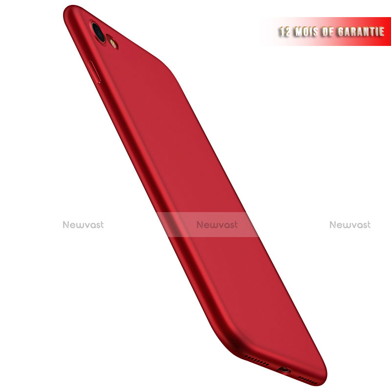 Ultra-thin Silicone Gel Soft Case 360 Degrees for Apple iPhone 8 Red