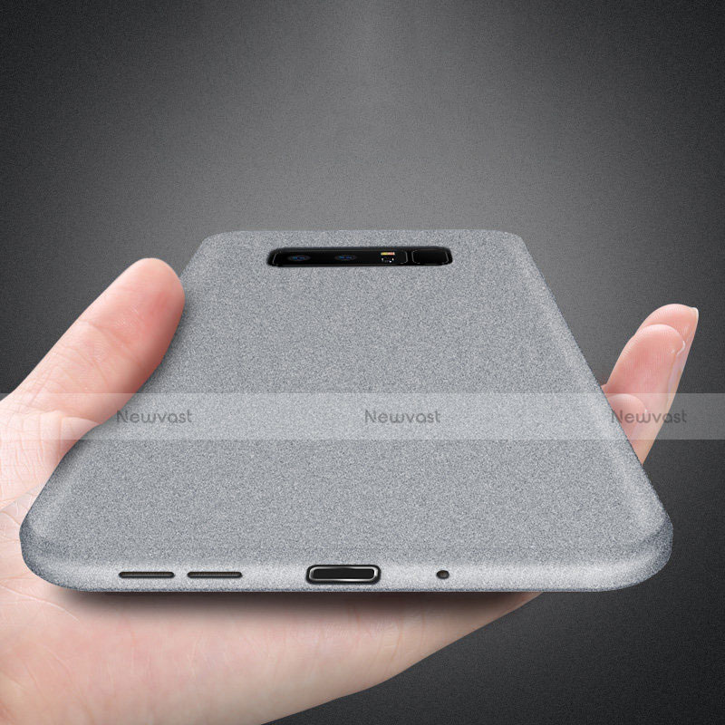 Ultra-thin Silicone Gel Soft Case 360 Degrees for Samsung Galaxy Note 8 Duos N950F Gray