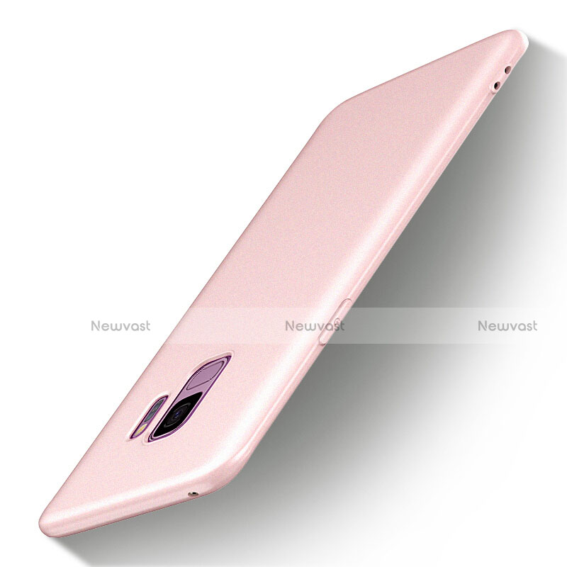 Ultra-thin Silicone Gel Soft Case 360 Degrees for Samsung Galaxy S9 Pink