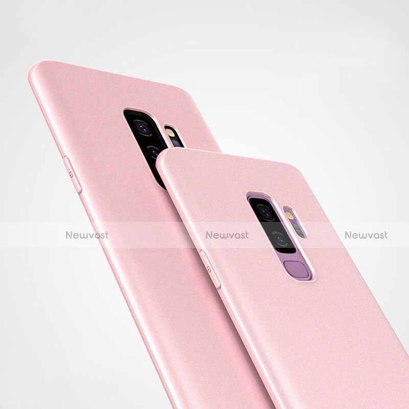 Ultra-thin Silicone Gel Soft Case 360 Degrees for Samsung Galaxy S9 Plus Pink