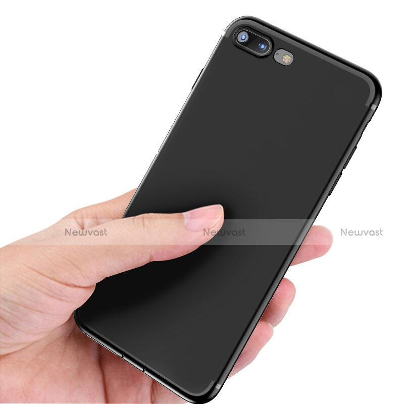 Ultra-thin Silicone Gel Soft Case A01 for Apple iPhone 7 Plus Black