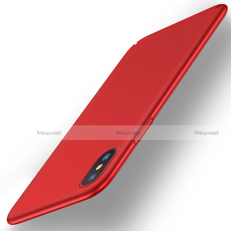 Ultra-thin Silicone Gel Soft Case C01 for Apple iPhone Xs Red