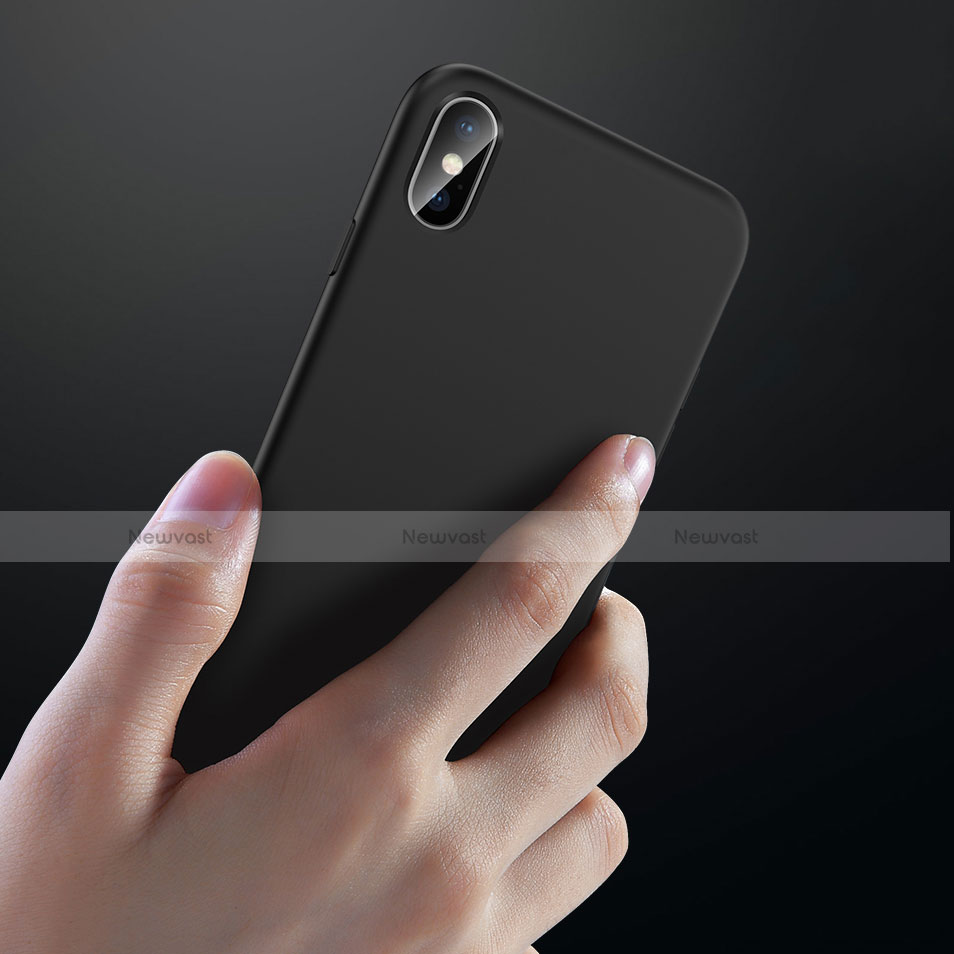 Ultra-thin Silicone Gel Soft Case C02 for Apple iPhone Xs Black