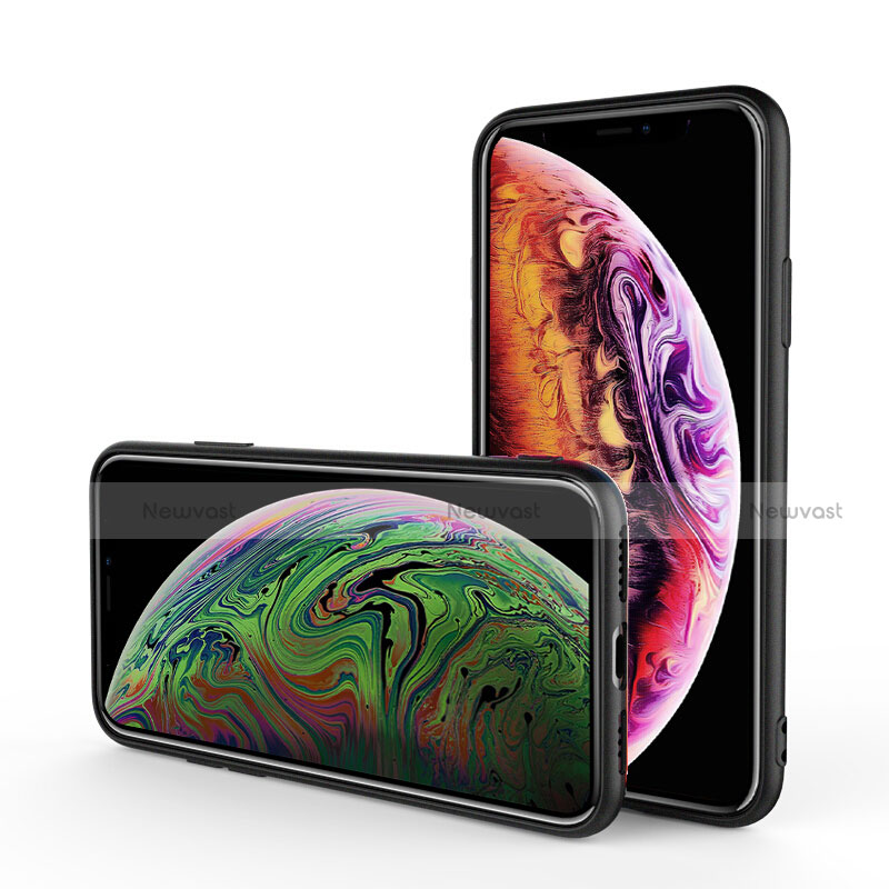 Ultra-thin Silicone Gel Soft Case C03 for Apple iPhone Xs Max Black