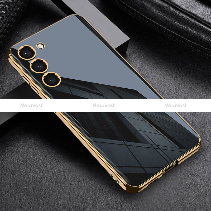 Ultra-thin Silicone Gel Soft Case Cover AC1 for Samsung Galaxy S21 5G Black