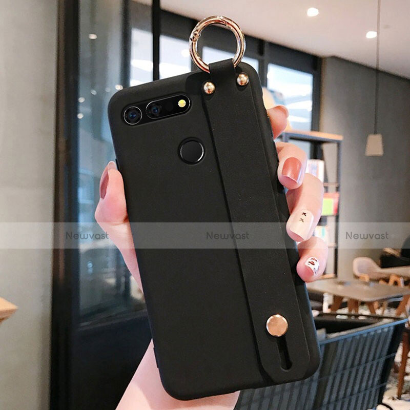 Ultra-thin Silicone Gel Soft Case Cover C01 for Huawei Honor View 20 Black