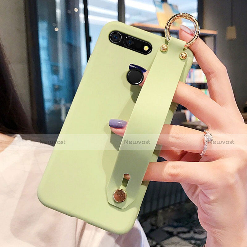 Ultra-thin Silicone Gel Soft Case Cover C01 for Huawei Honor View 20 Green