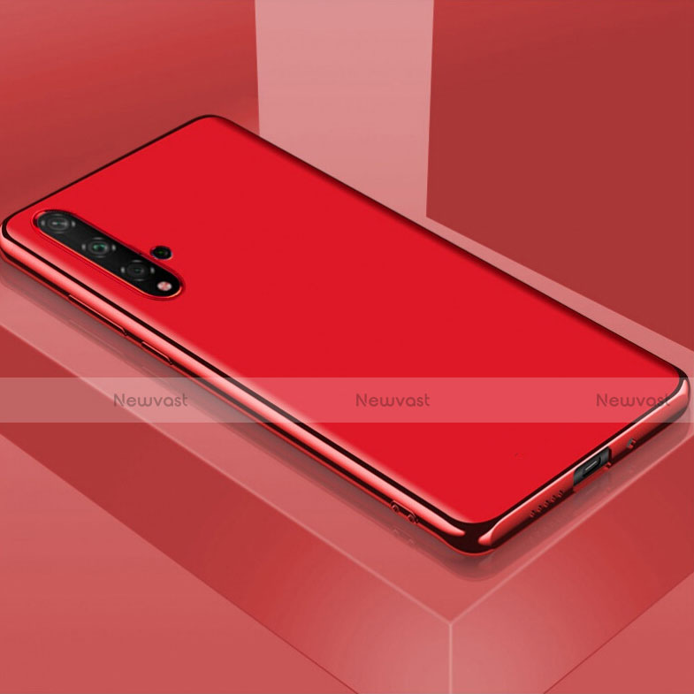 Ultra-thin Silicone Gel Soft Case Cover C01 for Huawei Nova 5 Pro Red
