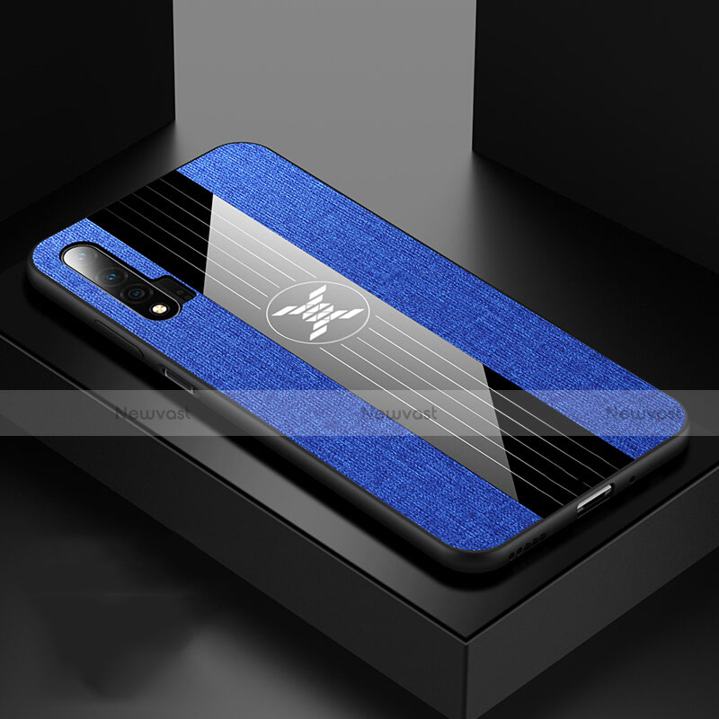 Ultra-thin Silicone Gel Soft Case Cover C01 for Huawei Nova 6 5G Blue