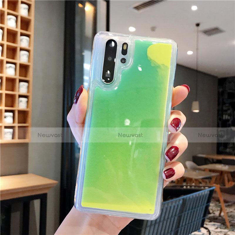 Ultra-thin Silicone Gel Soft Case Cover C01 for Huawei P30 Pro Green