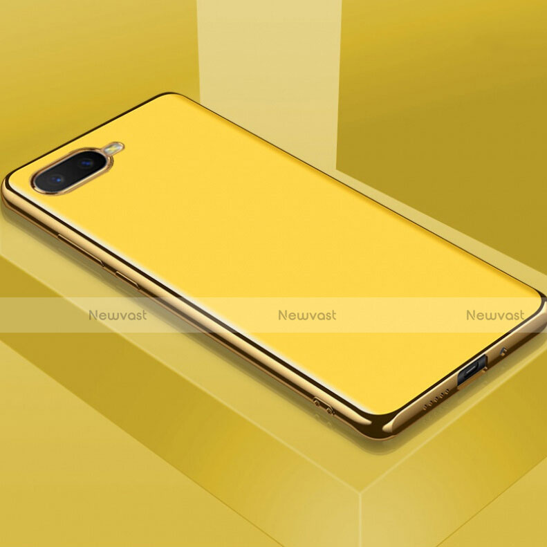 Ultra-thin Silicone Gel Soft Case Cover C01 for Oppo RX17 Neo Yellow