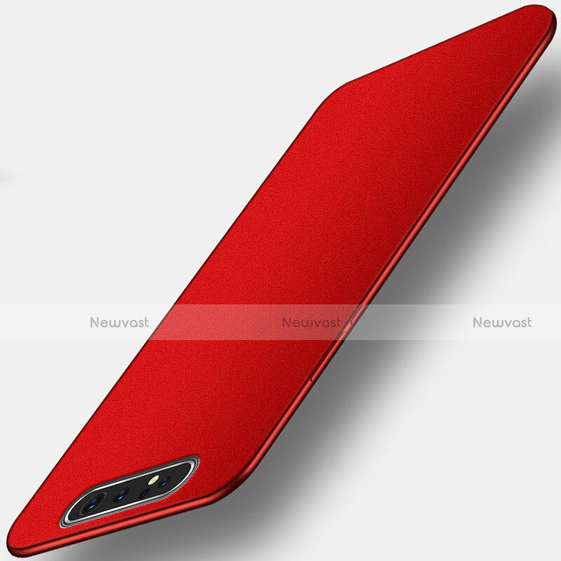 Ultra-thin Silicone Gel Soft Case Cover C01 for Samsung Galaxy A80 Red