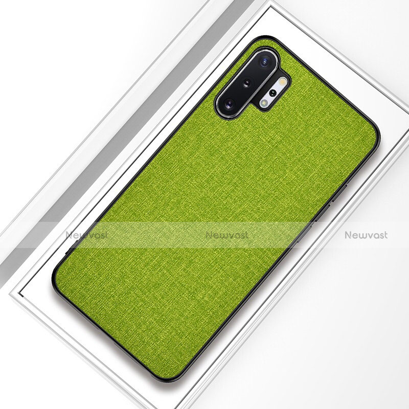 Ultra-thin Silicone Gel Soft Case Cover C01 for Samsung Galaxy Note 10 Plus 5G Green