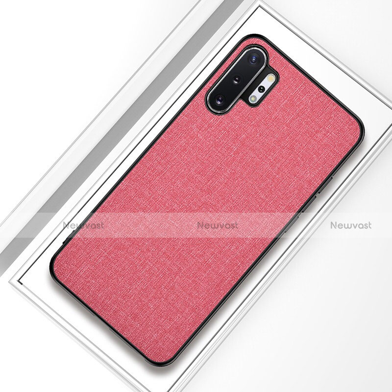 Ultra-thin Silicone Gel Soft Case Cover C01 for Samsung Galaxy Note 10 Plus 5G Pink