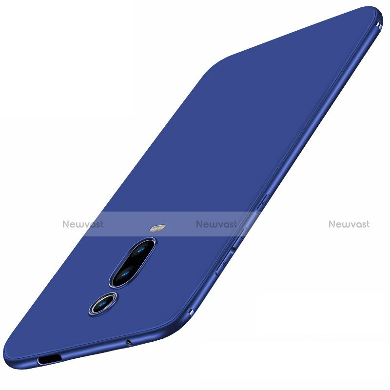 Ultra-thin Silicone Gel Soft Case Cover C01 for Xiaomi Mi 9T Blue