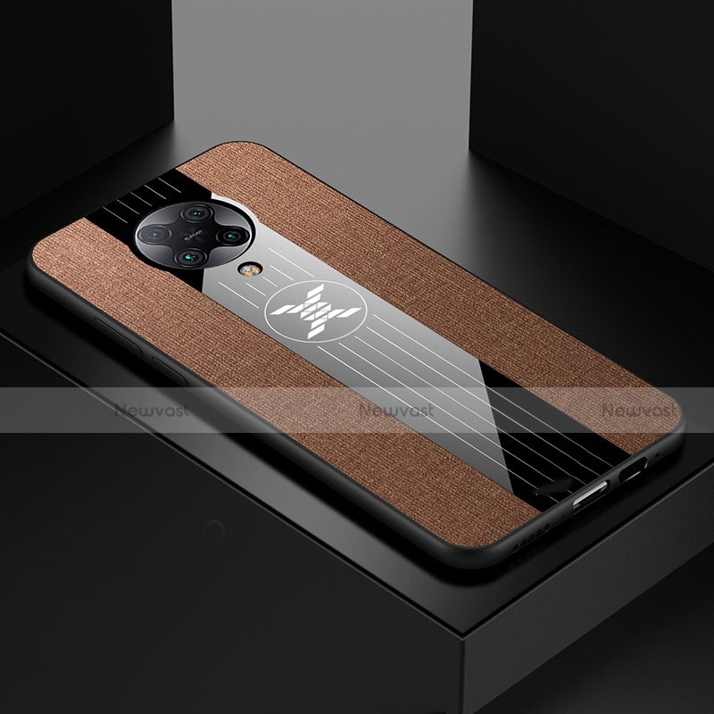 Ultra-thin Silicone Gel Soft Case Cover C01 for Xiaomi Redmi K30 Pro 5G Brown