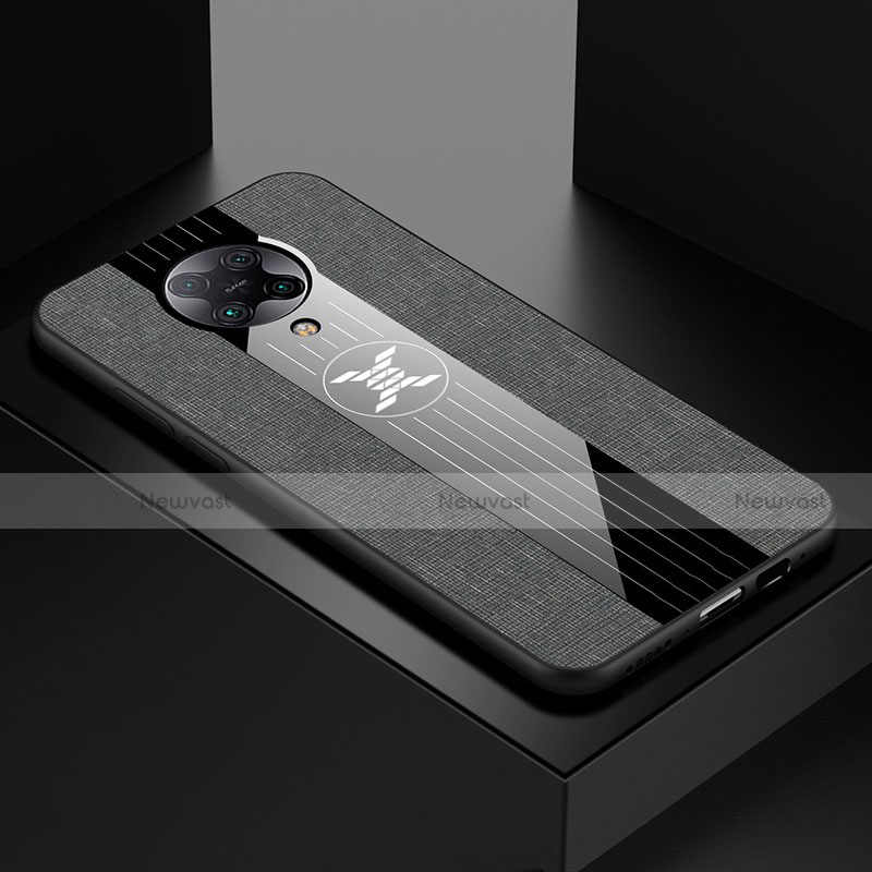 Ultra-thin Silicone Gel Soft Case Cover C01 for Xiaomi Redmi K30 Pro Zoom Gray