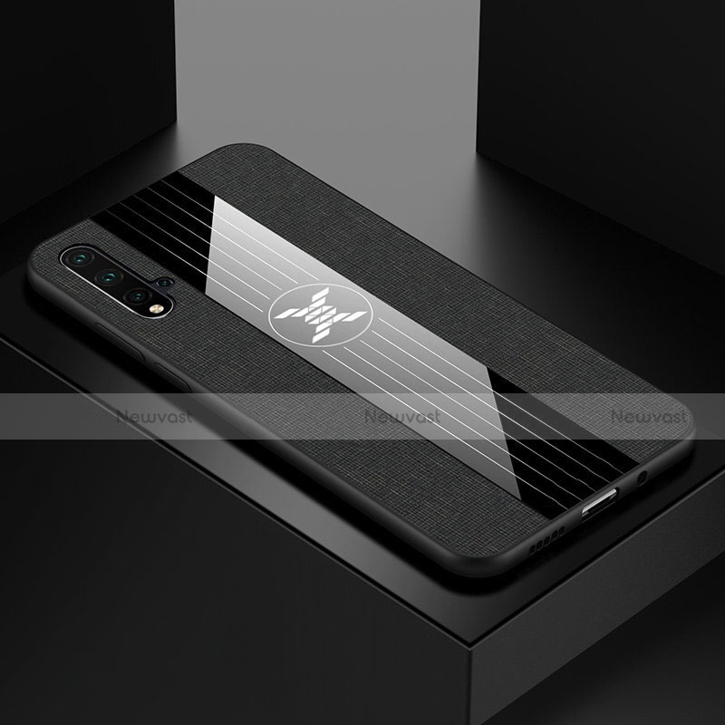 Ultra-thin Silicone Gel Soft Case Cover C02 for Huawei Nova 5 Black