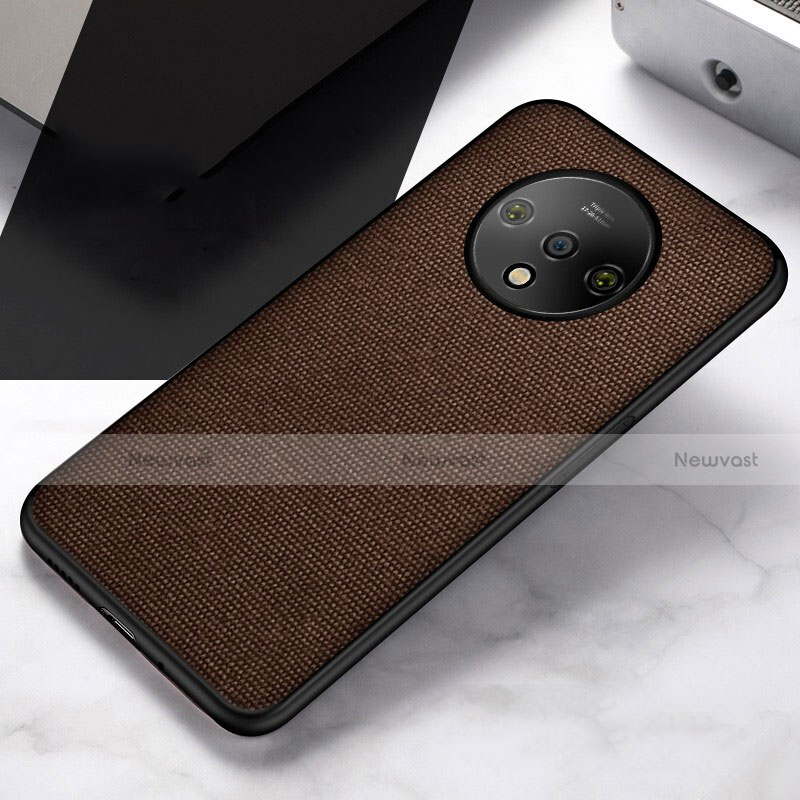 Ultra-thin Silicone Gel Soft Case Cover C02 for OnePlus 7T Brown