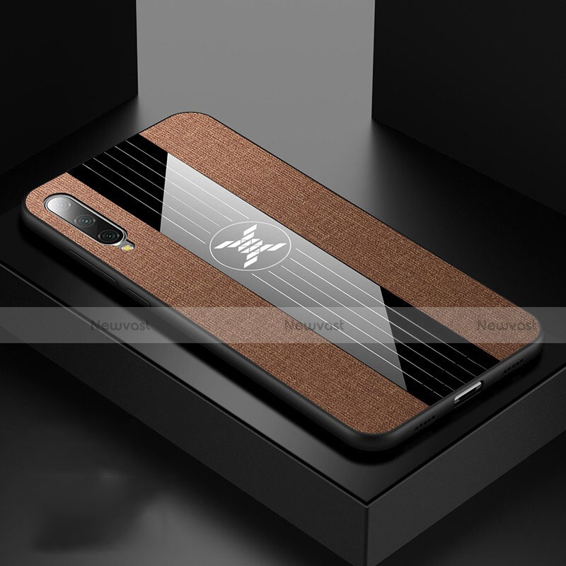 Ultra-thin Silicone Gel Soft Case Cover C04 for Xiaomi Mi A3 Brown