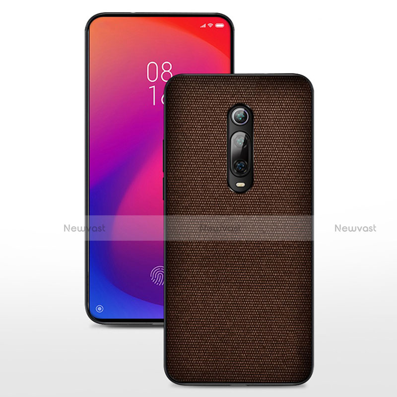 Ultra-thin Silicone Gel Soft Case Cover C04 for Xiaomi Redmi K20 Brown