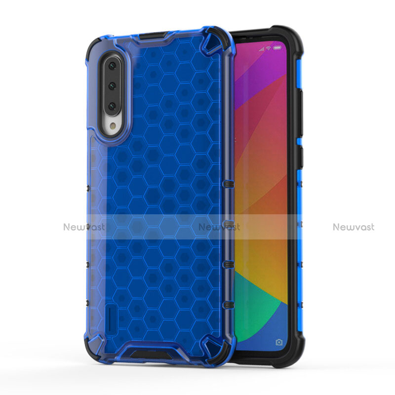 Ultra-thin Silicone Gel Soft Case Cover C05 for Xiaomi Mi A3 Blue