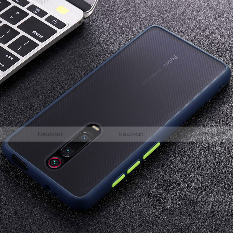 Ultra-thin Silicone Gel Soft Case Cover C05 for Xiaomi Redmi K20 Blue