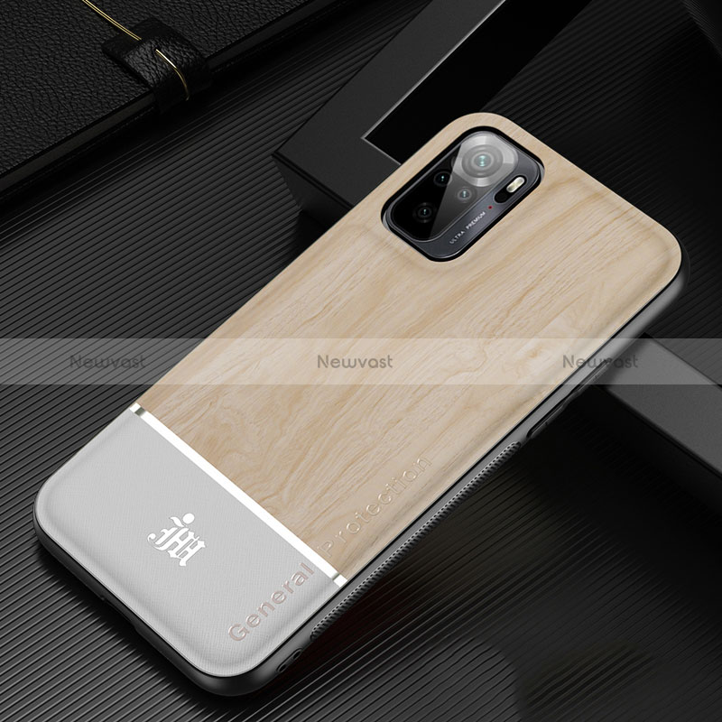 Ultra-thin Silicone Gel Soft Case Cover JM1 for Xiaomi Poco M5S Gold