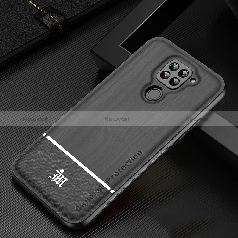 Ultra-thin Silicone Gel Soft Case Cover JM1 for Xiaomi Redmi 10X 4G Black