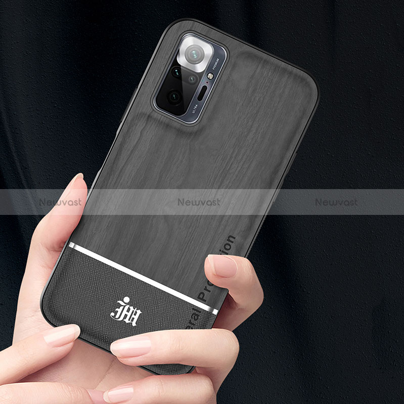 Ultra-thin Silicone Gel Soft Case Cover JM1 for Xiaomi Redmi Note 10 Pro Max