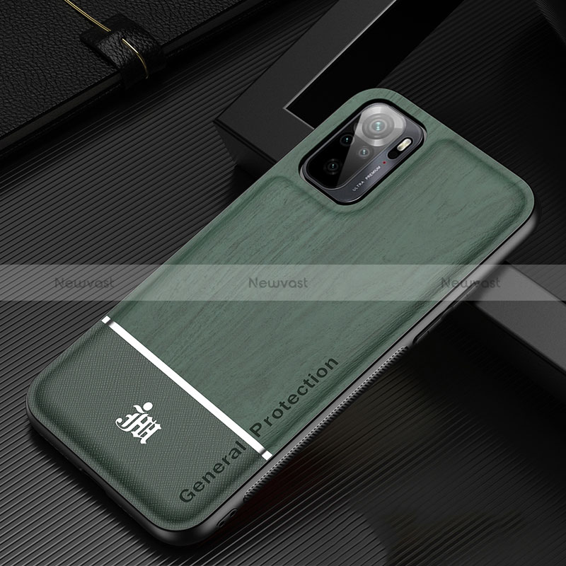 Ultra-thin Silicone Gel Soft Case Cover JM1 for Xiaomi Redmi Note 11 SE India 4G Green