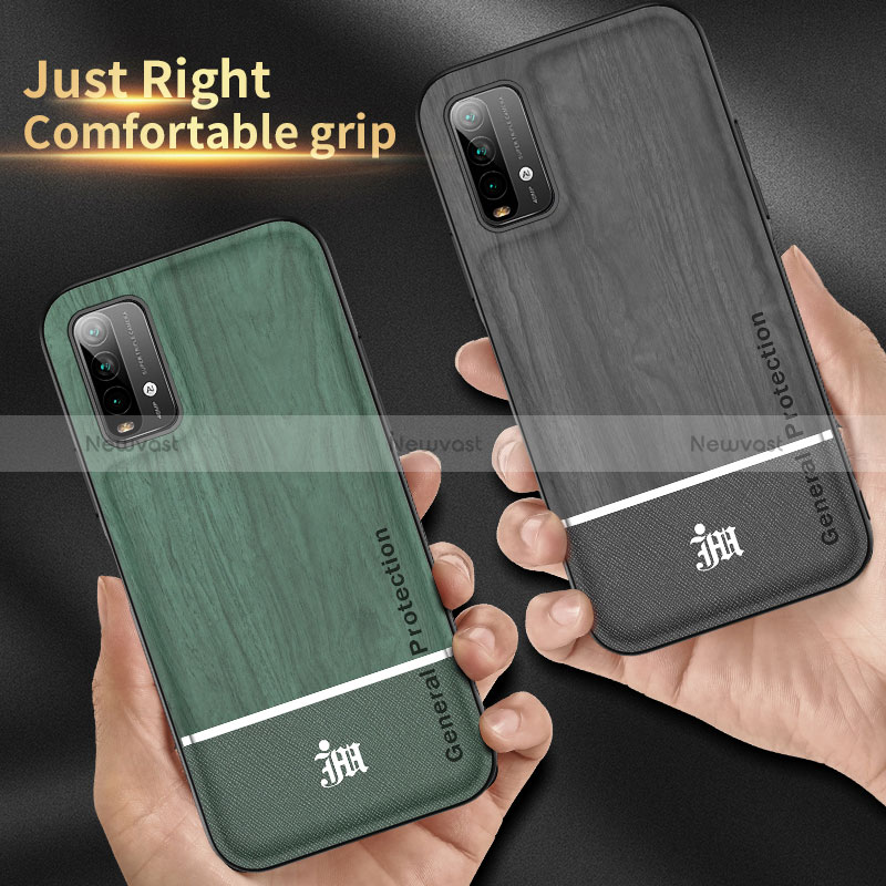 Ultra-thin Silicone Gel Soft Case Cover JM1 for Xiaomi Redmi Note 9 4G