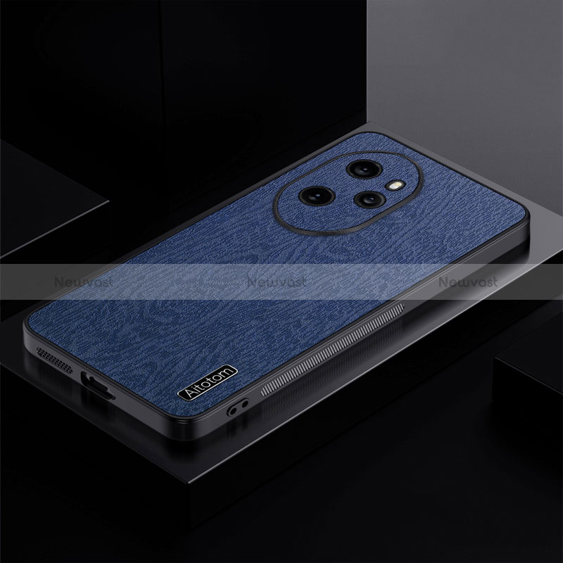 Ultra-thin Silicone Gel Soft Case Cover PB1 for Huawei Honor 100 Pro 5G Blue
