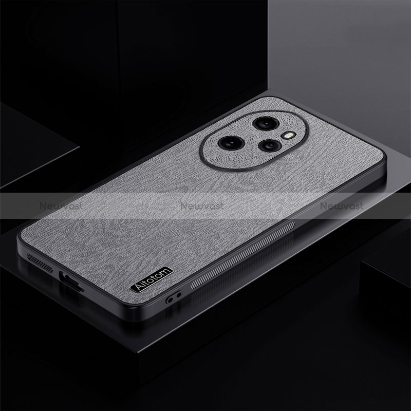 Ultra-thin Silicone Gel Soft Case Cover PB1 for Huawei Honor 100 Pro 5G Gray