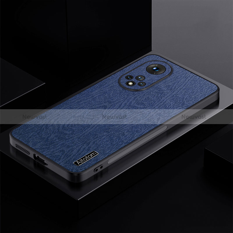 Ultra-thin Silicone Gel Soft Case Cover PB1 for Huawei Honor 50 5G Blue