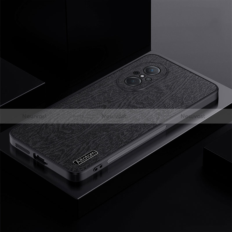 Ultra-thin Silicone Gel Soft Case Cover PB1 for Huawei Honor 50 SE 5G Black