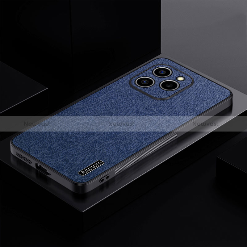 Ultra-thin Silicone Gel Soft Case Cover PB1 for Huawei Honor 60 SE 5G Blue