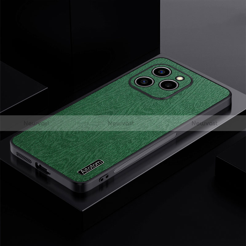 Ultra-thin Silicone Gel Soft Case Cover PB1 for Huawei Honor 60 SE 5G Green