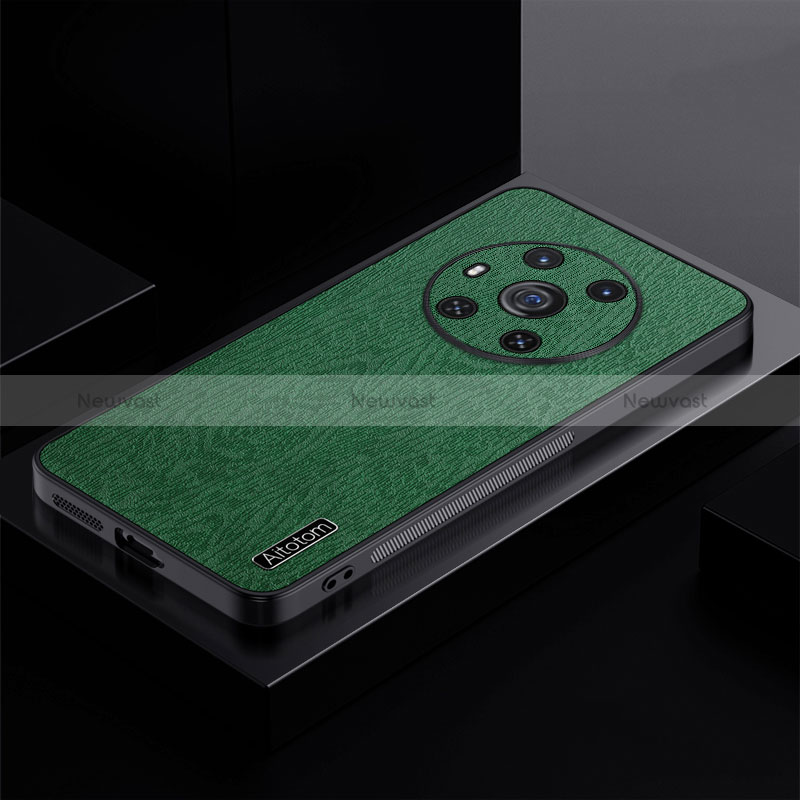 Ultra-thin Silicone Gel Soft Case Cover PB1 for Huawei Honor Magic3 5G Green