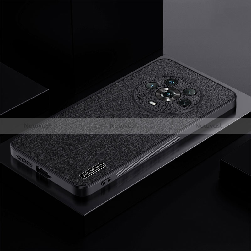 Ultra-thin Silicone Gel Soft Case Cover PB1 for Huawei Honor Magic4 5G Black