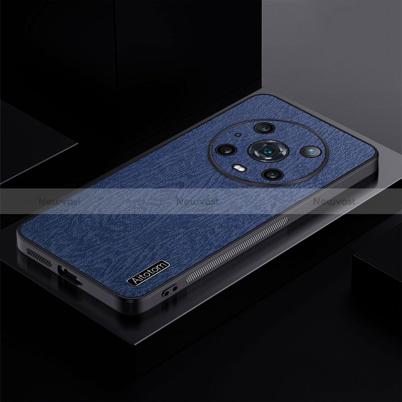 Ultra-thin Silicone Gel Soft Case Cover PB1 for Huawei Honor Magic4 Pro 5G Blue