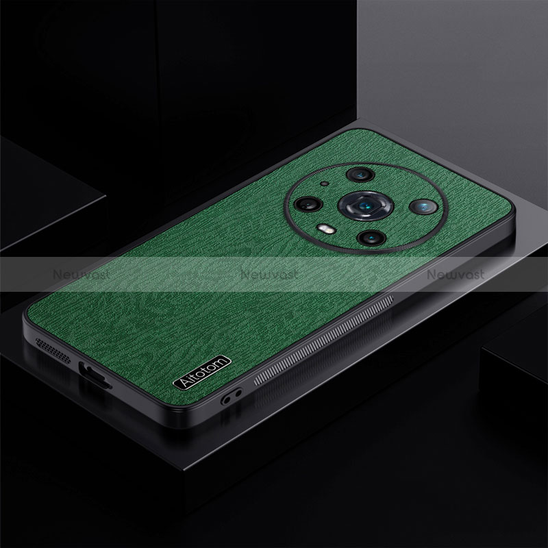 Ultra-thin Silicone Gel Soft Case Cover PB1 for Huawei Honor Magic4 Pro 5G Green